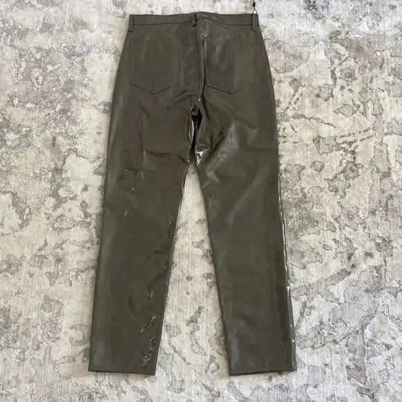 Rag & Bone Nina High Rise Jean Cigarette Vinyl Pants - Picture 6 of 6